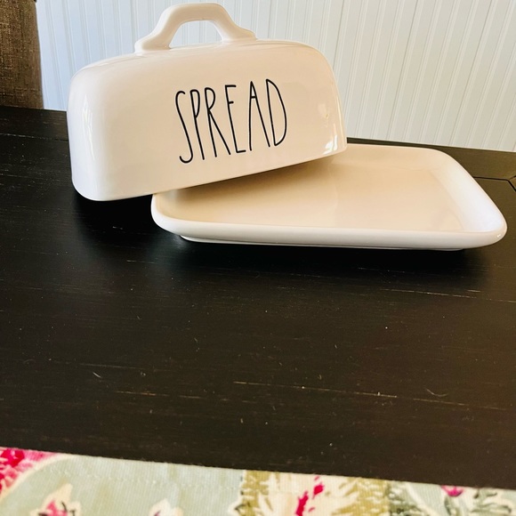 RAE DUNN SPREAD Butter Dish - Picture 3 of 5